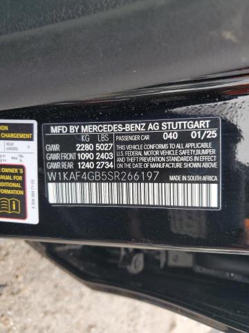 2025 MERCEDES-BENZ C 300 W1KAF4GB5SR266197