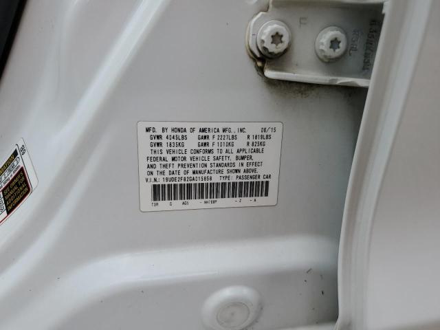 2016 ACURA ILX PREMIU - 19UDE2F82GA015858