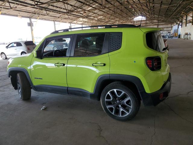 Vin: zaccjabbxjpj58093, lot: 60895255, jeep renegade latitude 20182