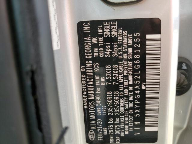 2020 KIA SORENTO S - 5XYPG4A52LG681255