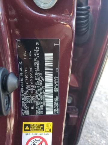 2019 TOYOTA HIGHLANDER - 5TDDZRFH5KS944272