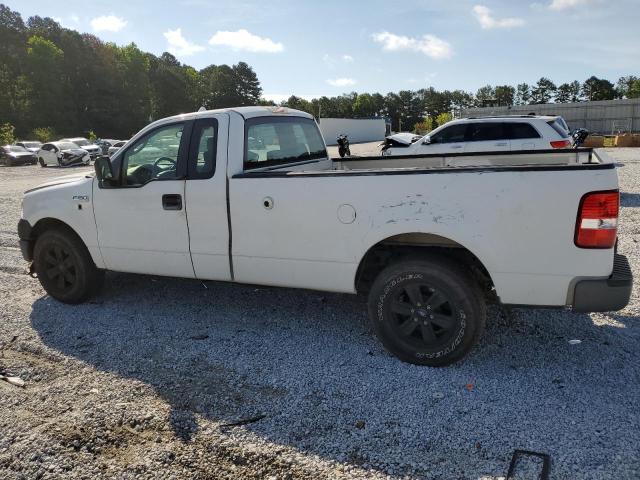 FORD F150 2008 white  gas 1FTRF12238KD97245 photo #3