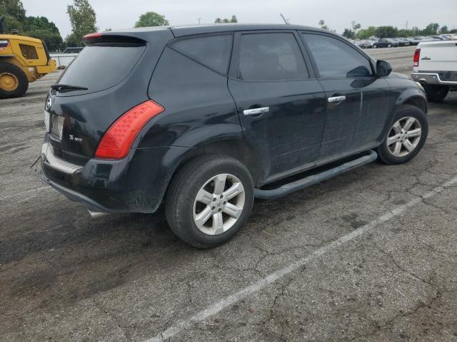 NISSAN MURANO SL 2006 black 4dr spor gas JN8AZ08W06W520776 photo #4