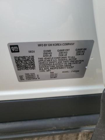 2025 BUICK ENVISTA PR KL47LAEP2SB071137