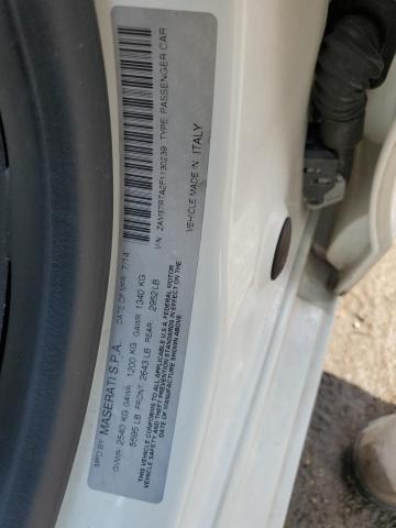2015 MASERATI GHIBLI S ZAM57RTA2F1130239