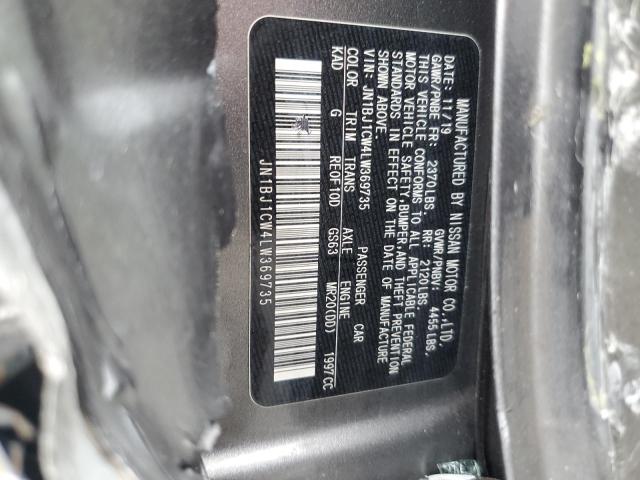 2020 NISSAN ROGUE SPOR - JN1BJ1CW4LW369735