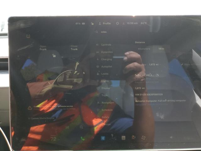2025 TESLA MODEL 3 - 5YJ3E1EB2SF885529