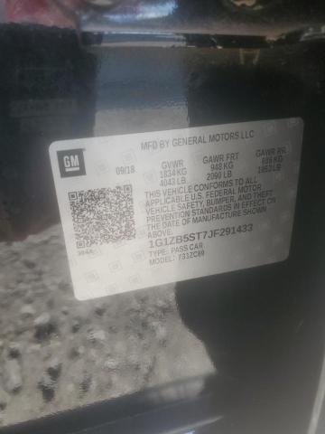 2018 CHEVROLET MALIBU LS 1G1ZB5ST7JF291433