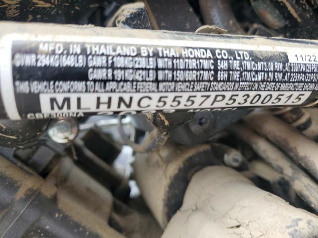 2023 HONDA CBF300 NA MLHNC5557P5300515