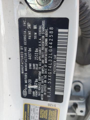2020 KIA OPTIMA LX 5XXGT4L32LG442588