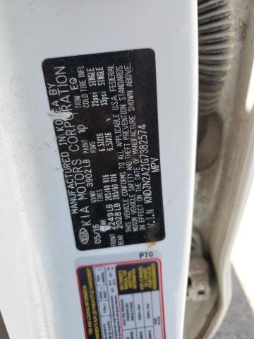 2016 KIA SOUL - KNDJN2A21G7382574