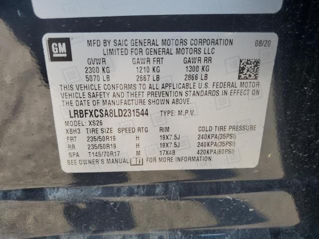 2020 BUICK ENVISION E LRBFXCSA8LD231544