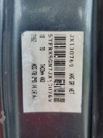 2018 TOYOTA TACOMA ACC 5TFRX5GN7JX130769