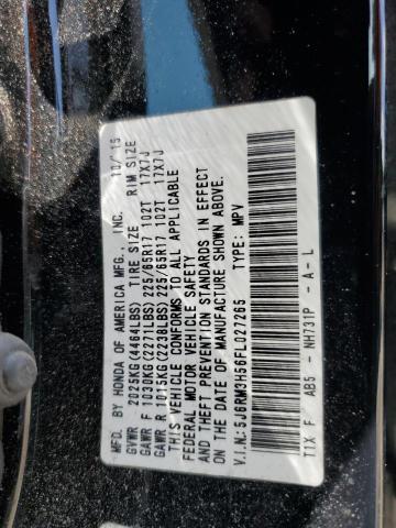 2015 HONDA CR-V EX - 5J6RM3H56FL027265