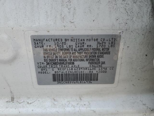 2021 NISSAN VERSA S - 3N1CN8DV6ML816936