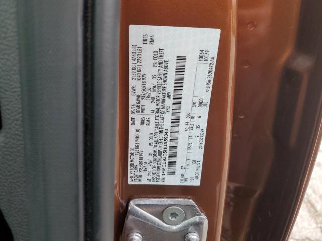 2017 FORD ESCAPE TIT 1FMCU9JD5HUA59343