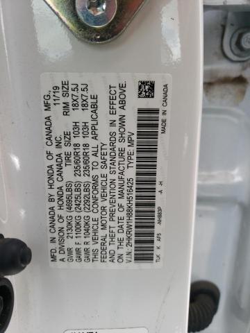 2019 HONDA CR-V EXL 2HKRW1H88KH516425