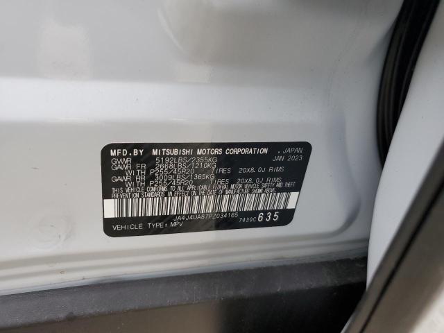 2023 MITSUBISHI OUTLANDER JA4J4UA87PZ034165