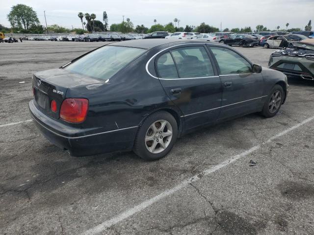 LEXUS GS 300 2002 black  gas JT8BD69S720157143 photo #4