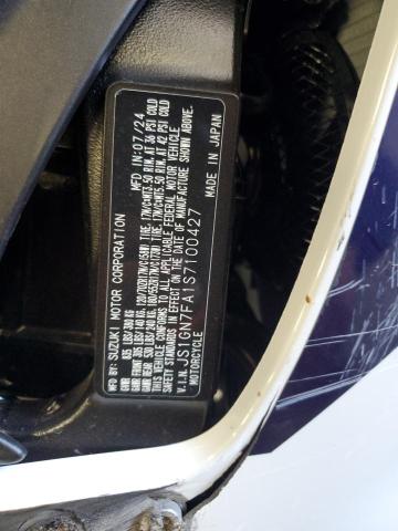 2025 SUZUKI GSX-R600 - JS1GN7FA1S7100427