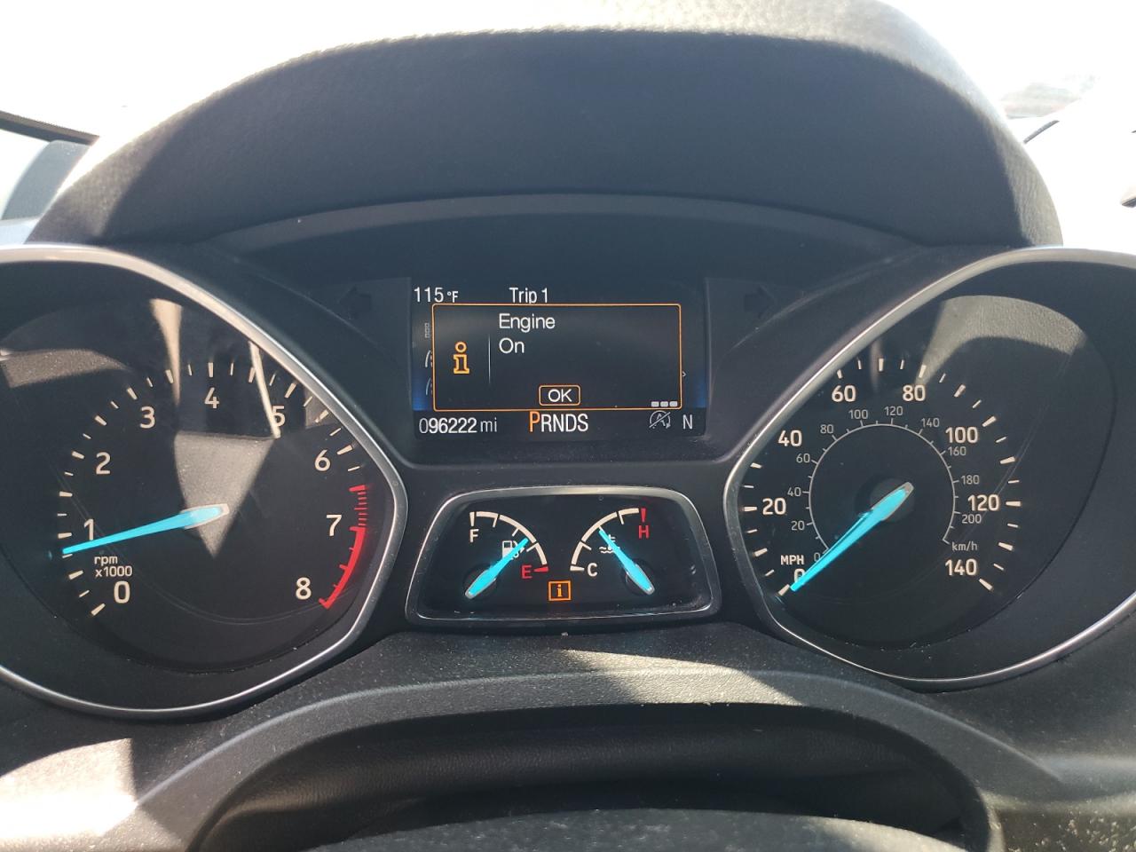 Lot #3221293254 2017 FORD ESCAPE SE