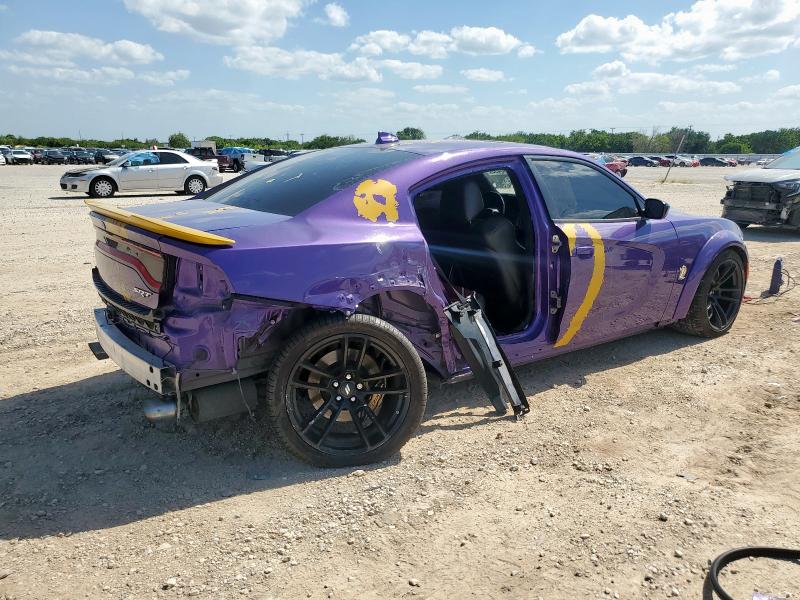 DODGE CHARGER SC 2023 purple  gas 2C3CDXGJ9PH672318 photo #4