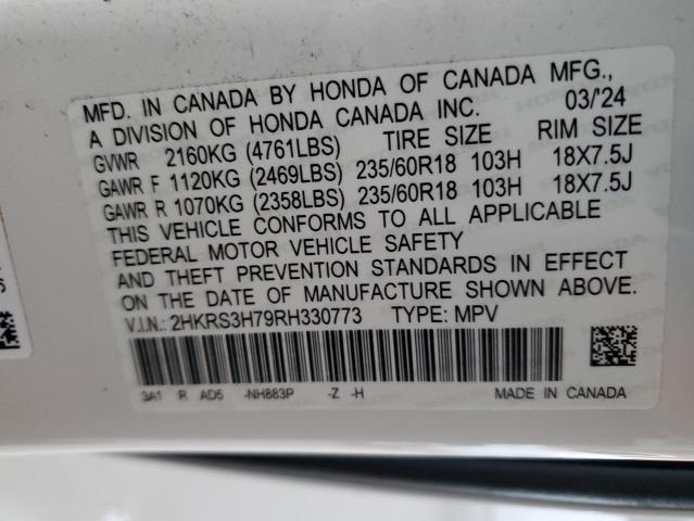 2024 HONDA CR-V EXL 2HKRS3H79RH330773
