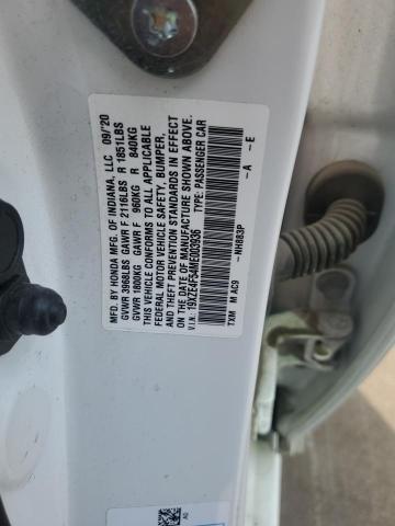 2021 HONDA INSIGHT EX 19XZE4F54ME003936