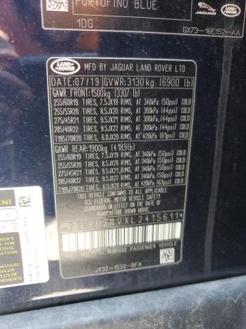 2020 LAND ROVER DISCOVERY SALRU2RVXL2415611