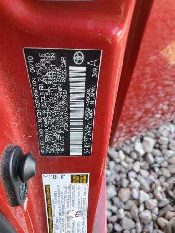 2010 TOYOTA PRIUS - JTDKN3DU7A0233500