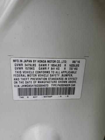 2016 HONDA FIT EX - JHMGK5H76GS004073