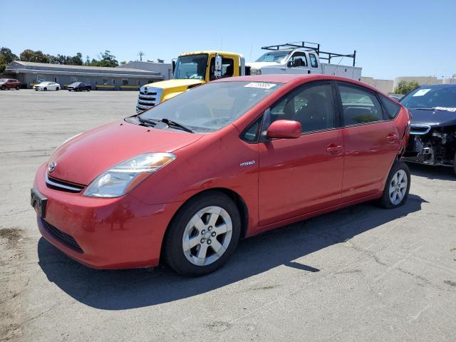 TOYOTA PRIUS 2007 red  hybrid engine JTDKB20U677641642 photo #1