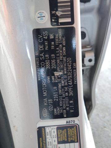 2018 KIA FORTE LX 3KPFL4A79JE244520