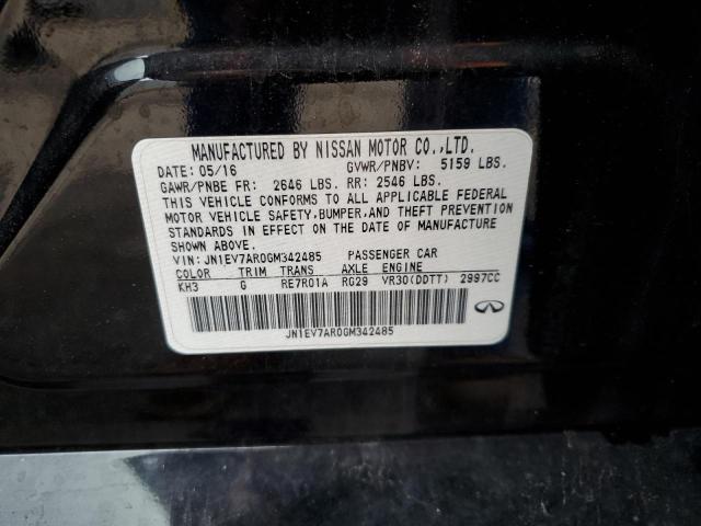 2016 INFINITI Q50 PREMIUM JN1EV7AR0GM342485