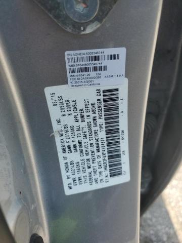 2015 HONDA ACCORD EXL 1HGCR2F8XFA184671