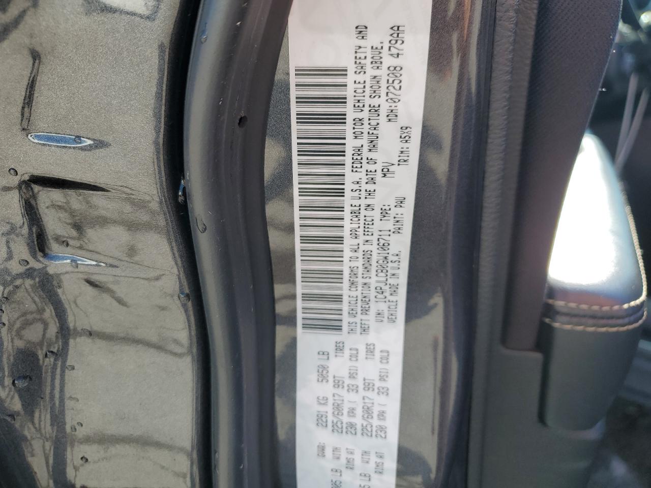 JEEP GRAND CHEROKEE LATITUDE