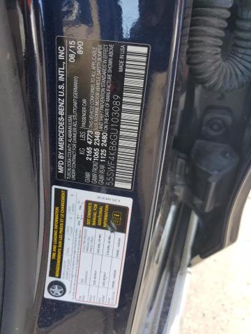 2016 MERCEDES-BENZ C 300 4MAT #3301623647