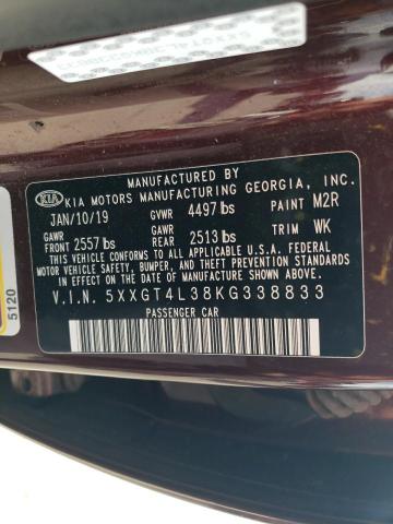 2019 KIA OPTIMA LX #3285908558