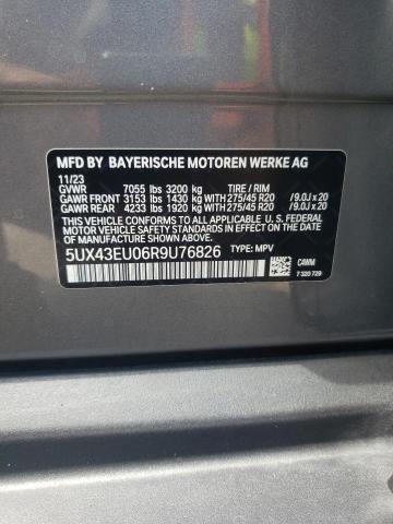 2024 BMW X5 XDRIVE5 5UX43EU06R9U76826