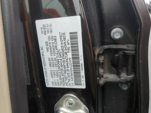 2017 ACURA RDX TECHNO 5J8TB4H5XHL021576