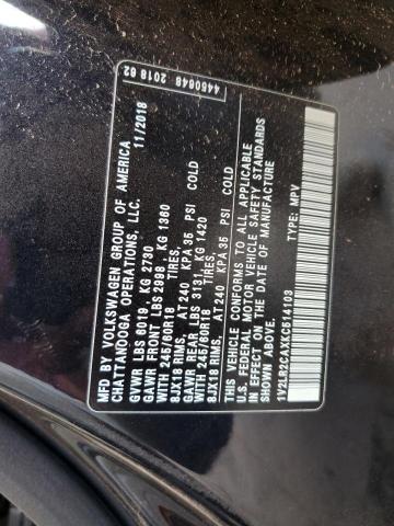 2019 VOLKSWAGEN ATLAS SE - 1V2LR2CAXKC514103
