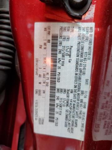 2016 FORD FOCUS TITA 1FADP3N2XGL407427