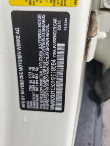 2017 MINI COOPER WMWXU1C53H2E18584
