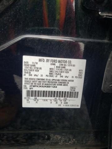 2019 FORD EDGE TITAN 2FMPK3K92KBB11264