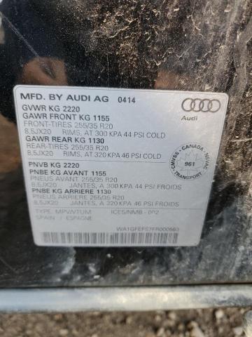 2015 AUDI Q3 PRESTIG WA1GFEFS7FR000563