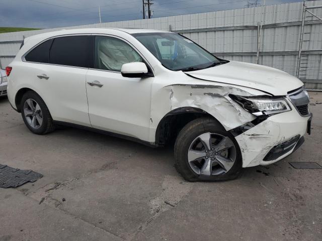Vin: 5fryd4h23gb009726, lot: 60989595, acura mdx 20164