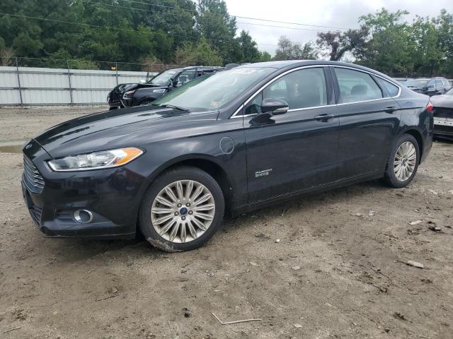 FORD FUSION SE 2014 black sedan 4d hybrid engine 3FA6P0PU1ER250150 photo #1