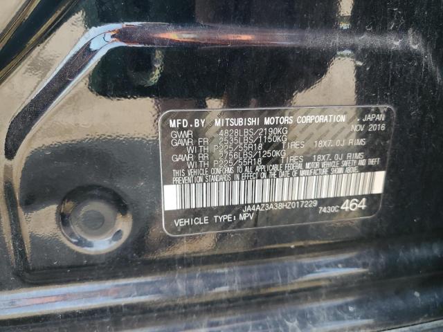 2017 MITSUBISHI OUTLANDER - JA4AZ3A38HZ017229