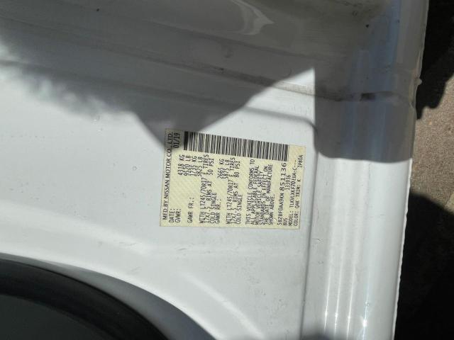 2019 NISSAN NV 3500 5BZBF0AA9KN851136