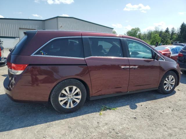 HONDA ODYSSEY EX 2016 maroon  gas 5FNRL5H66GB062177 photo #4